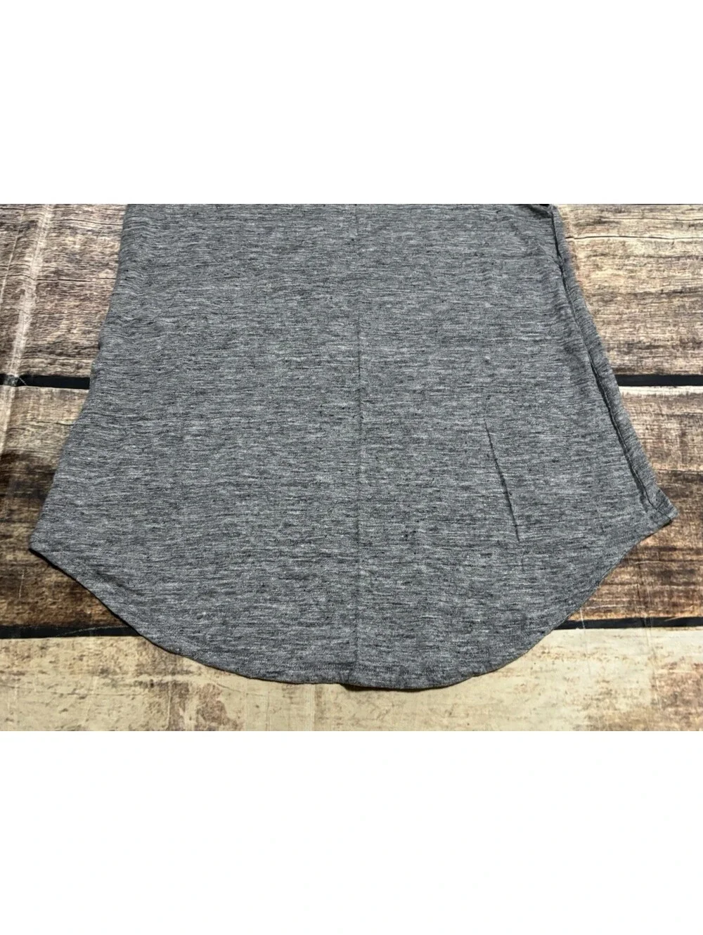 Eileen Fisher Tank Top Womens Medium Organic Cotton Linen Gray